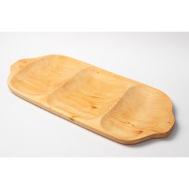 Nagy  fa füles tálaló