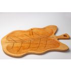 Gravírozott levél tálaló