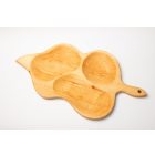 Tölgyfa levél tálaló