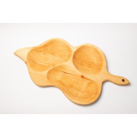 Tölgyfa levél tálaló