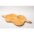 Tölgyfa levél tálaló