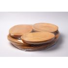 Kézműves Kör Alakú Szett Fából