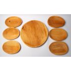 Kézműves Kör Alakú Szett Fából